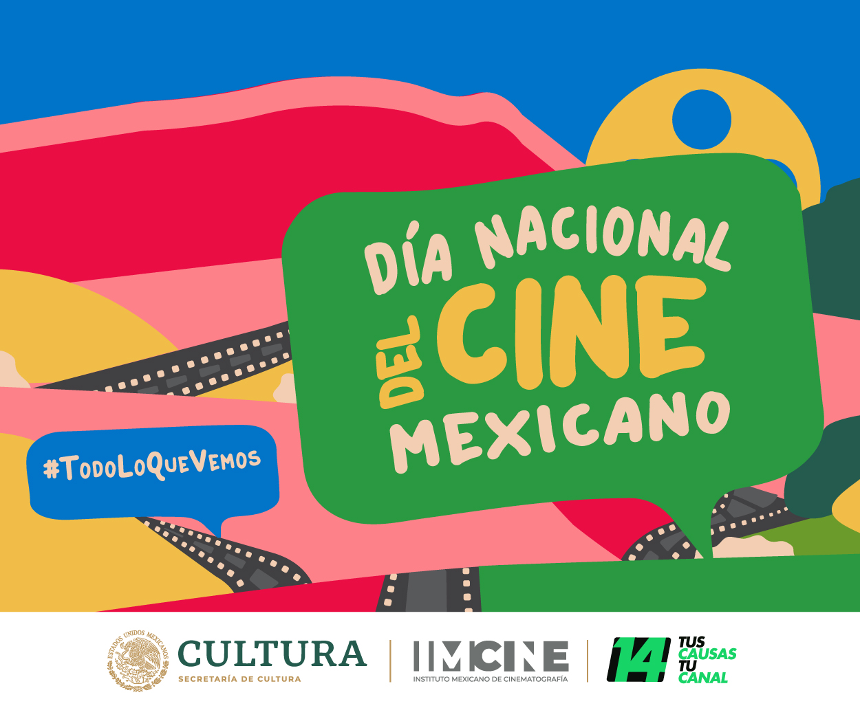 Canal Catorce celebra el Día del Cine Mexicano con una cartelera especial