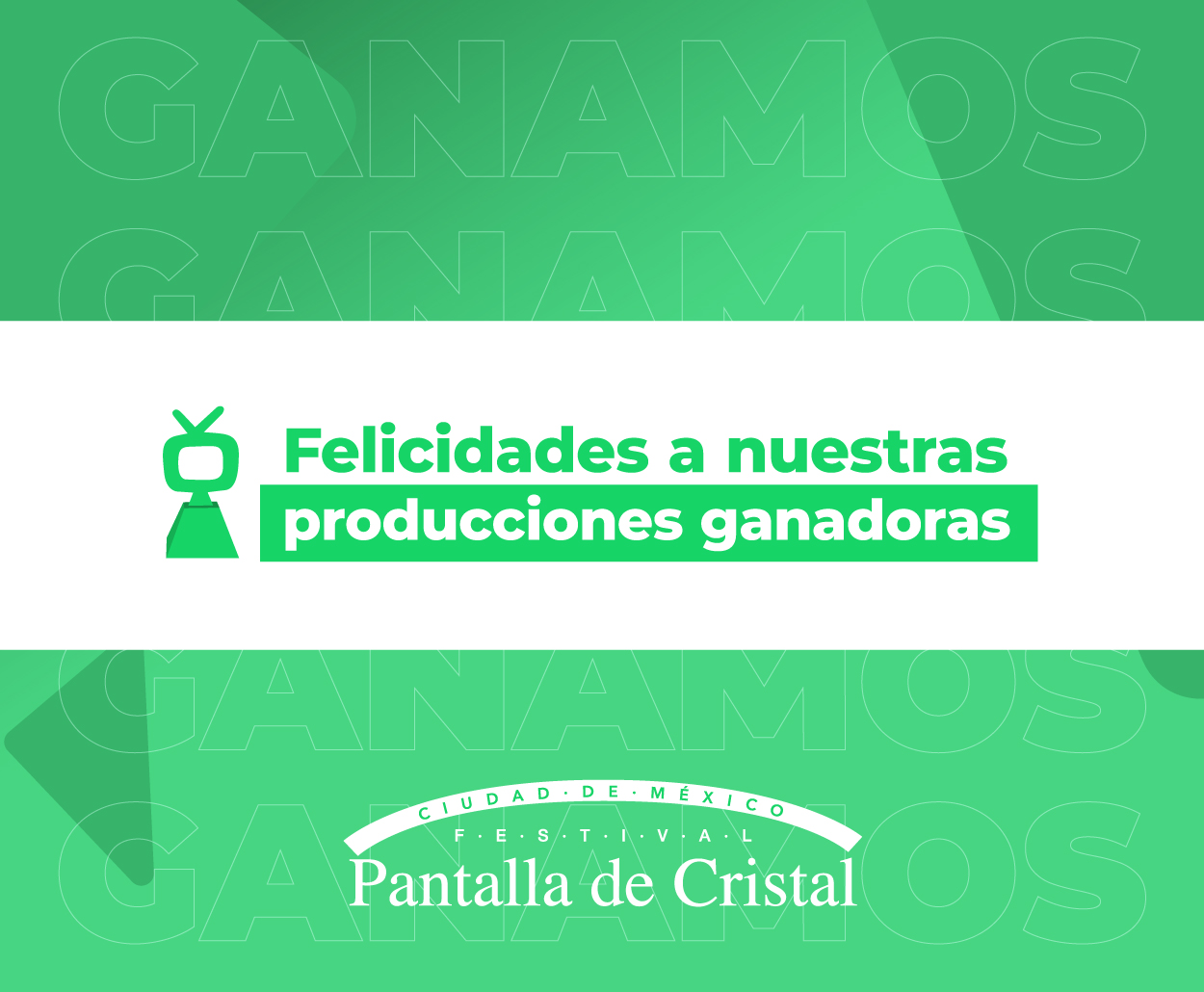 Canal Catorce del SPR recibe 12 premios Pantalla de Cristal 2021.