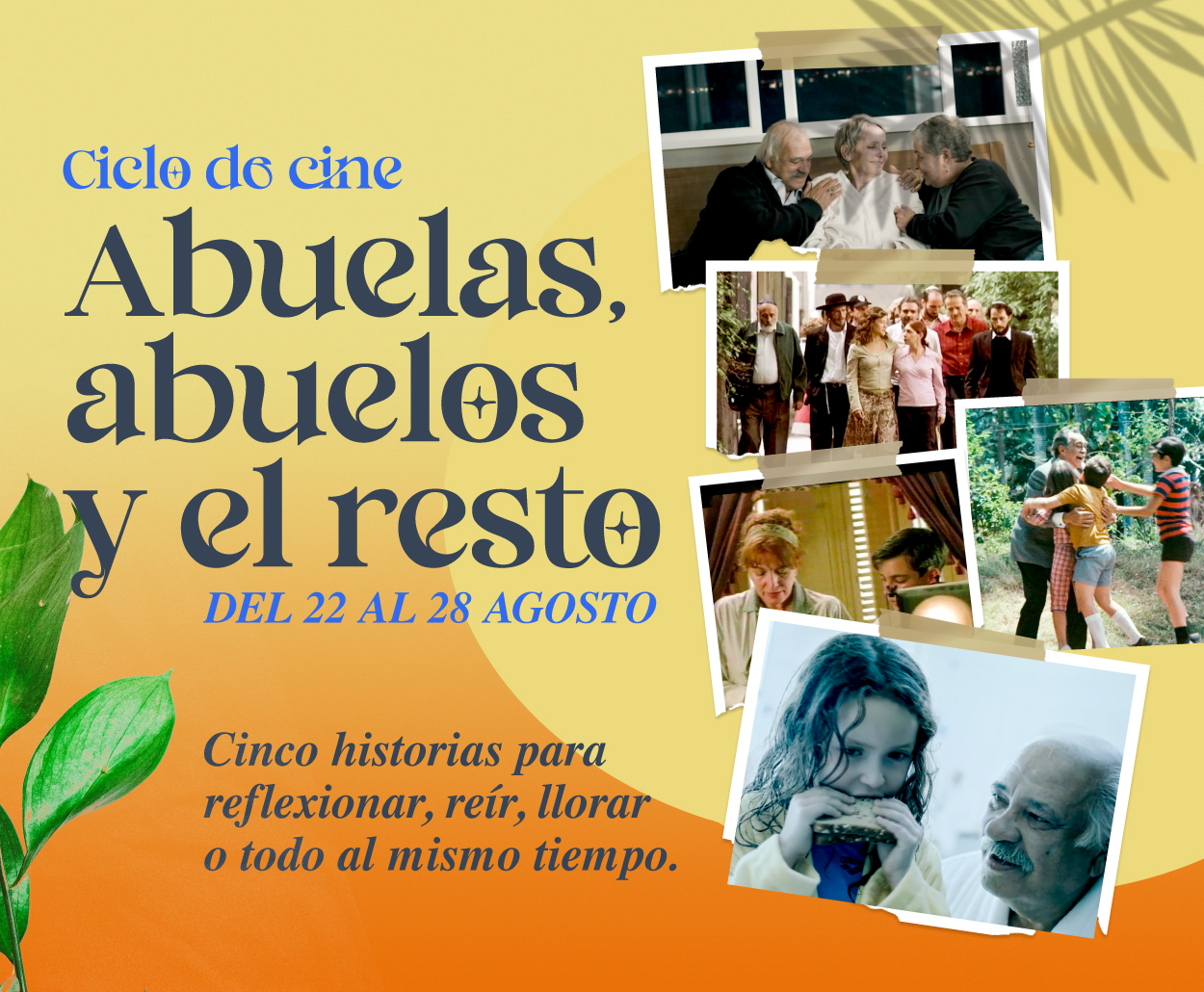 El SPR, a través del Canal Catorce, presenta el ciclo de cine “Abuelas, abuelos y el resto”