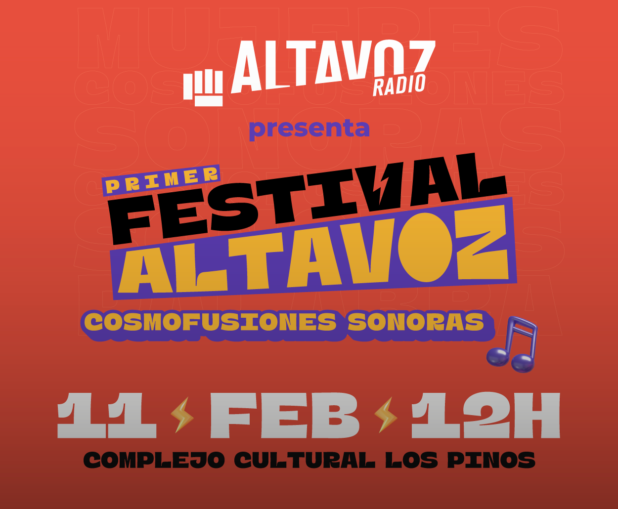 Altavoz Radio, la red radiofónica del SPR, celebra su tercer aniversario con el Primer Festival Altavoz, Cosmofusiones Sonoras