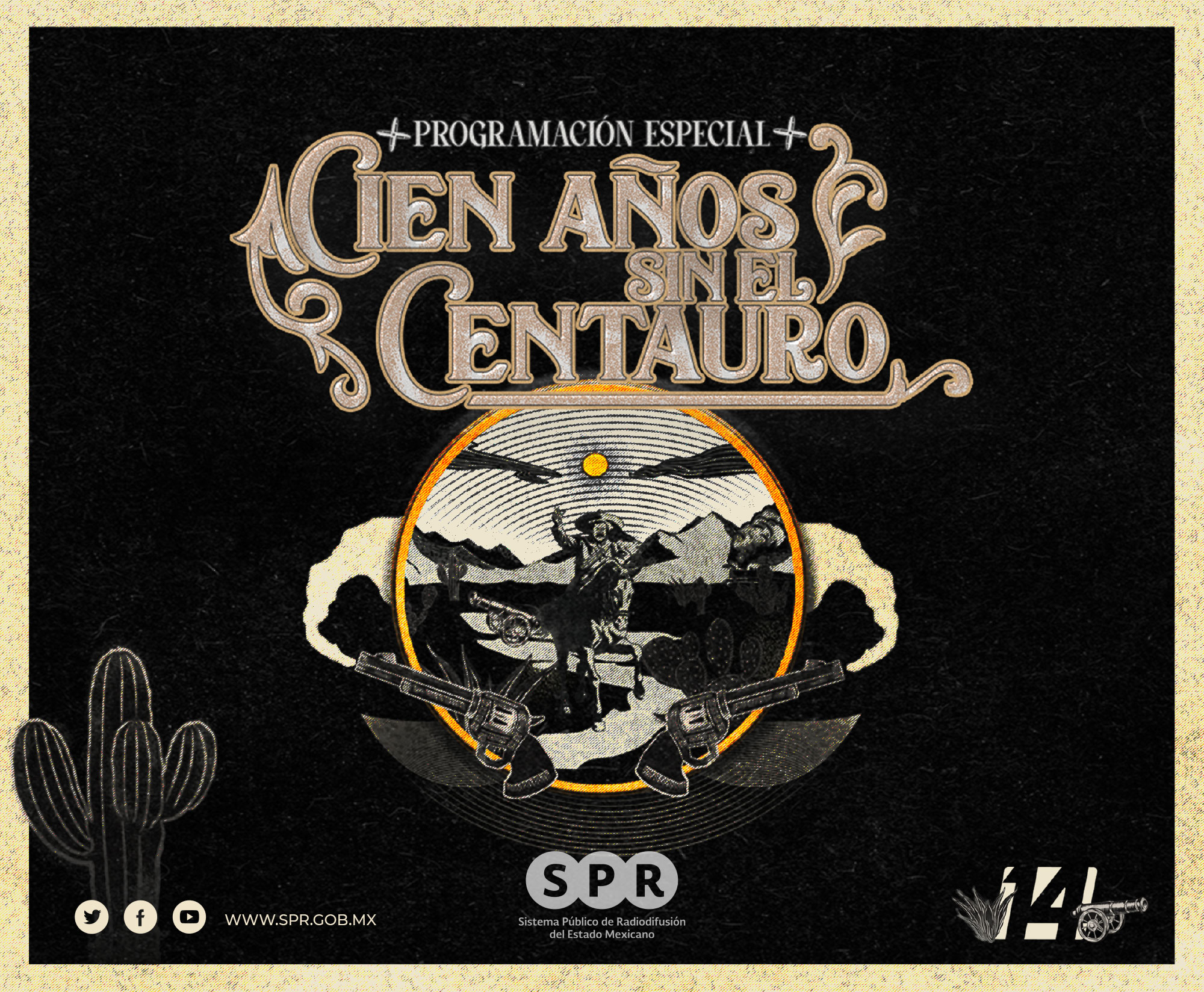 Canal Catorce conmemora a Pancho Villa con la programación especial “Cien años sin el Centauro”