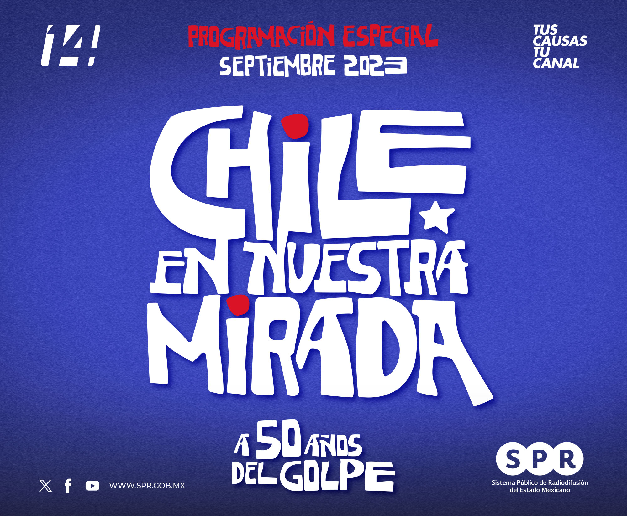 Canal Catorce presenta su programación especial “Chile en nuestra mirada”