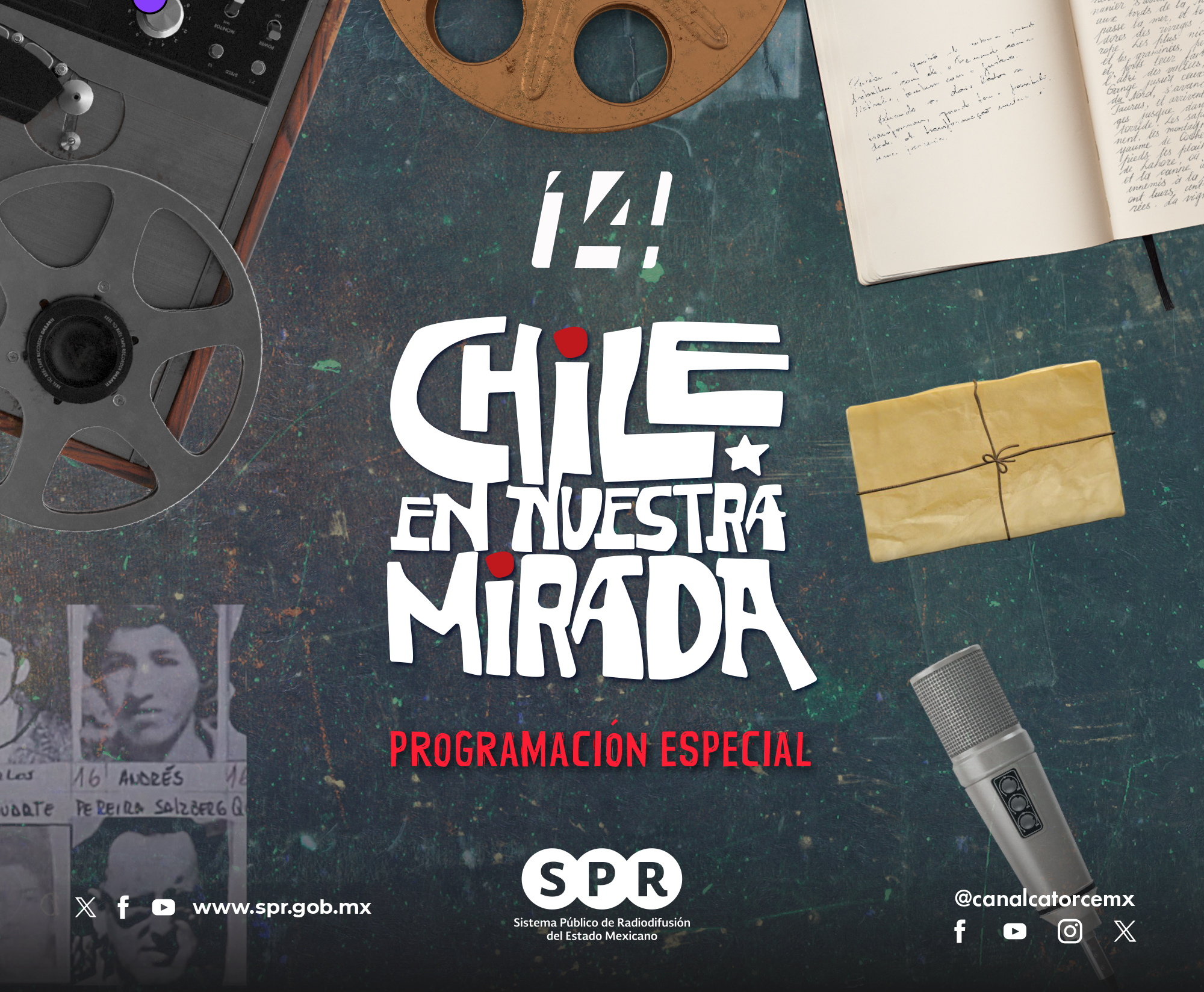 Canal Catorce continúa con estrenos de películas y programas del especial “Chile en nuestra mirada” este 14 de septiembre