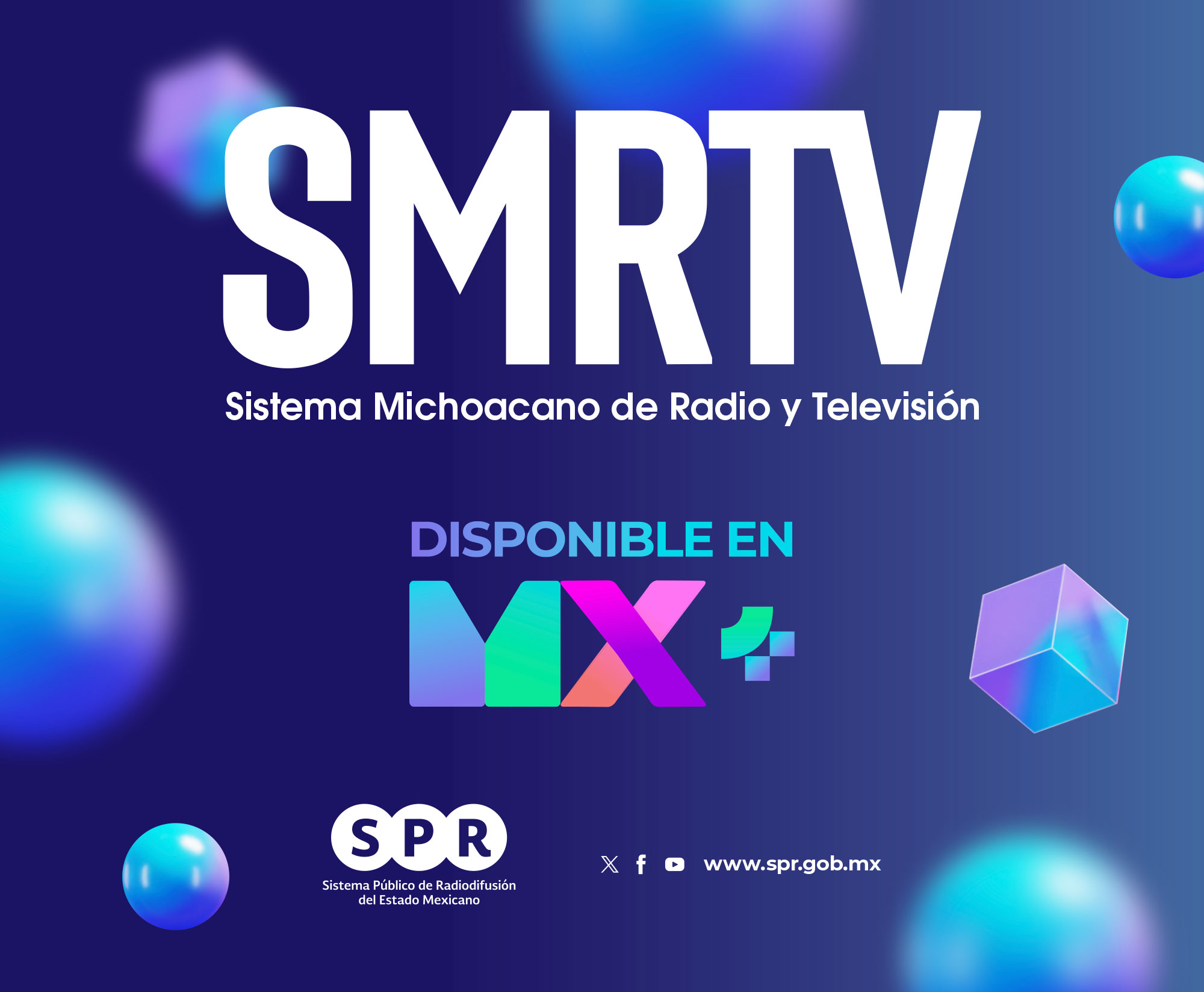 SISTEMA MICHOACANO DE RADIO Y TELEVISIÓN SE SUMA A LA PLATAFORMA DIGITAL DE LOS MEDIOS PÚBLICOS MX PLUS