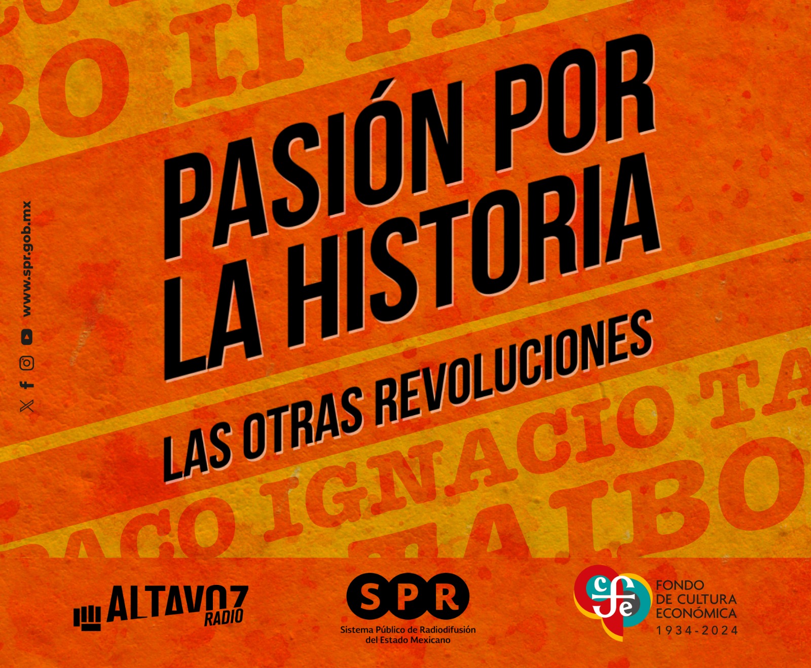 PRESENTACIÓN DE LA SERIE RADIOFÓNICA “PASIÓN POR LA HISTORIA. LAS OTRAS
REVOLUCIONES”