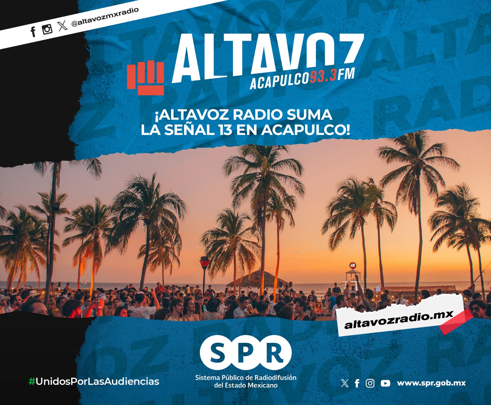 ¡ALTAVOZ RADIO SUMA LA SEÑAL 13 EN ACAPULCO!