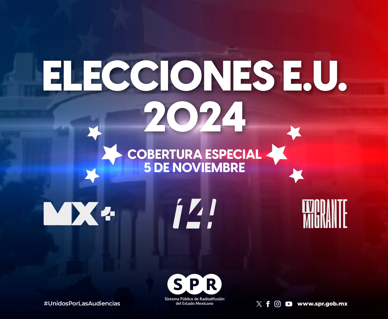 SIGUE LA COBERTURA ESPECIAL DE LAS ELECCIONES EEUU 2024 POR LOS MEDIOS
PÚBLICOS