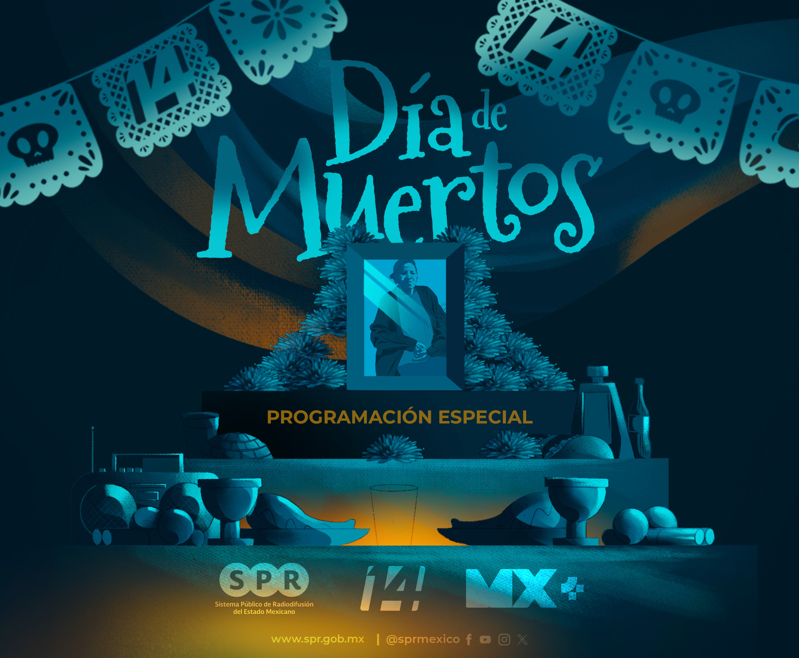 Transmitirá Canal Catorce programación especial por el “Día de Muertos”

