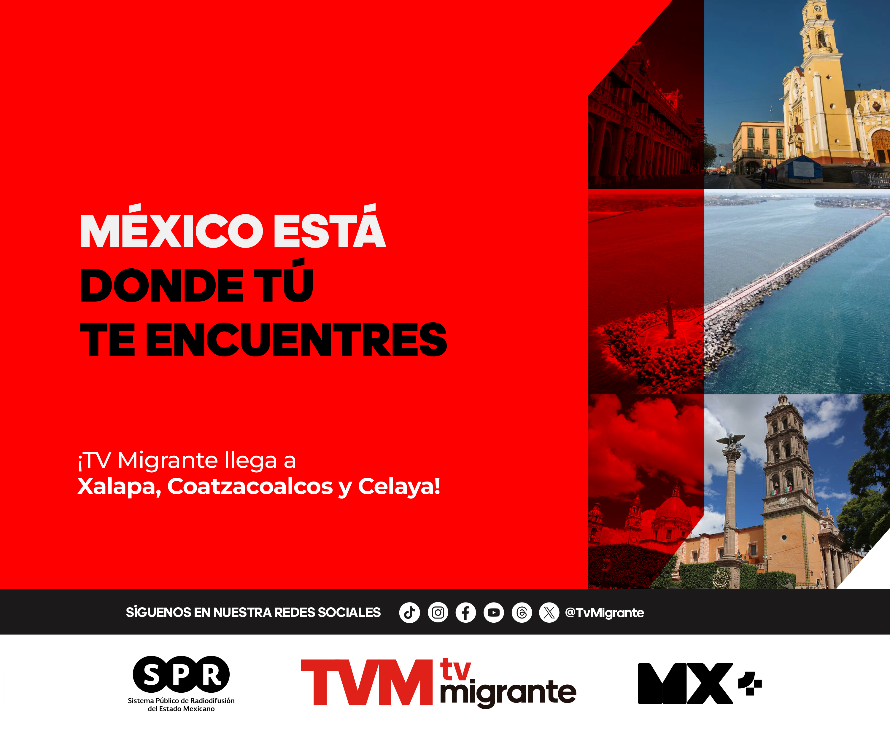 ¡TV Migrante llega a Xalapa, Coatzacoalcos y Celaya!

